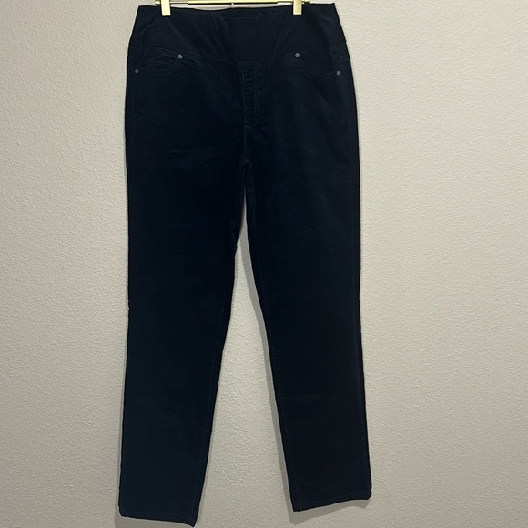 COLDWATER CREEK Women’s Pin Wale Pull-on Stretch Corduroy Pants, Size 8, EUC. - Picture 1 of 5